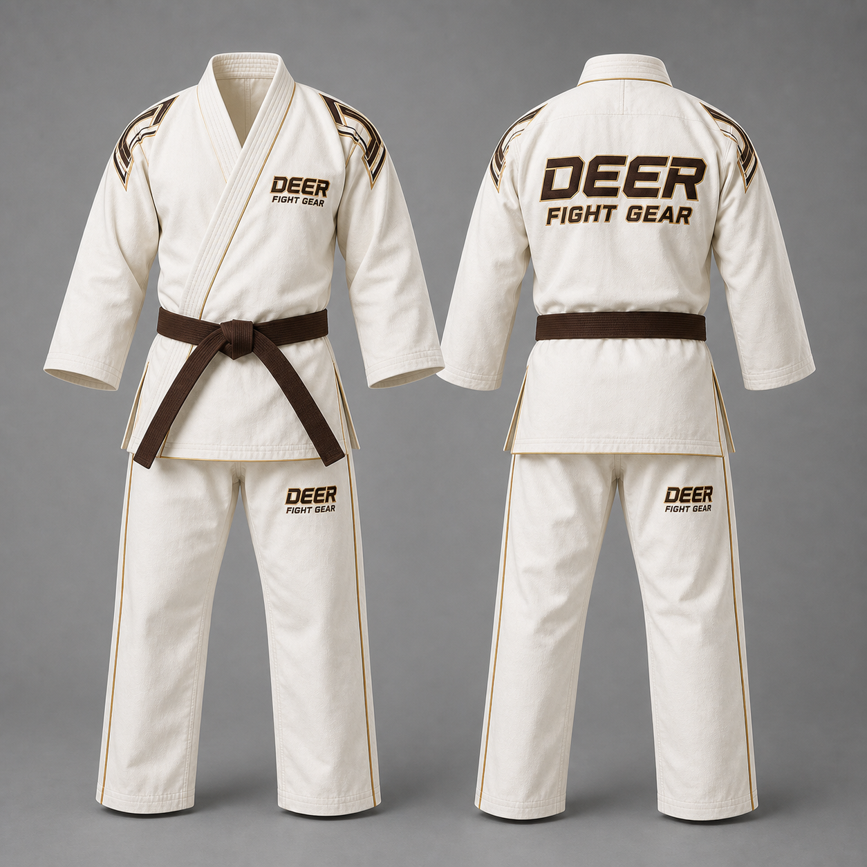 Traditional Ivory Karate Gi