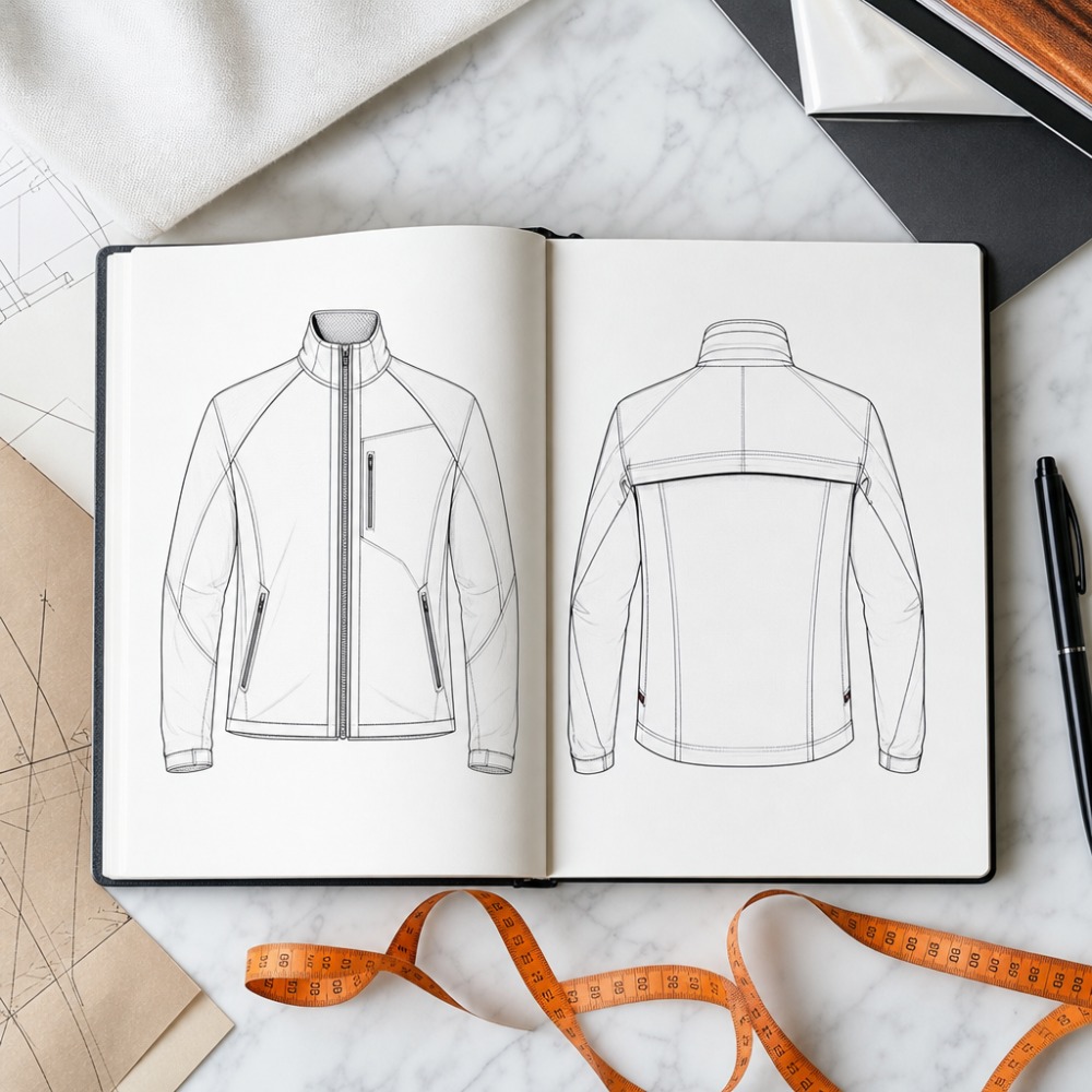 CAD Design & Sampling Ã¢â‚¬â€ manufacturing stage at Deer Fight Gear